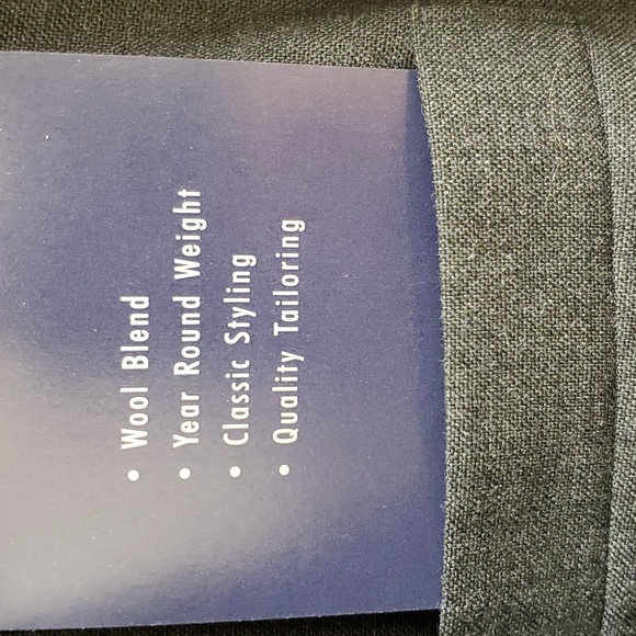 New with tags Barrington mens gray wool blazer size 44 Regular - Picture 6 of 12